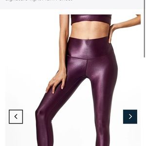 DYI high waisted high shine legging